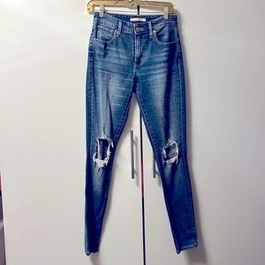 Levi’s 721 High Rise Skinny Jeans